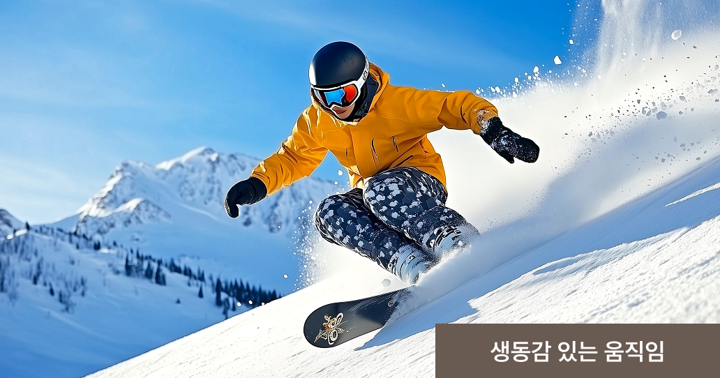 생동감 있는 움직임